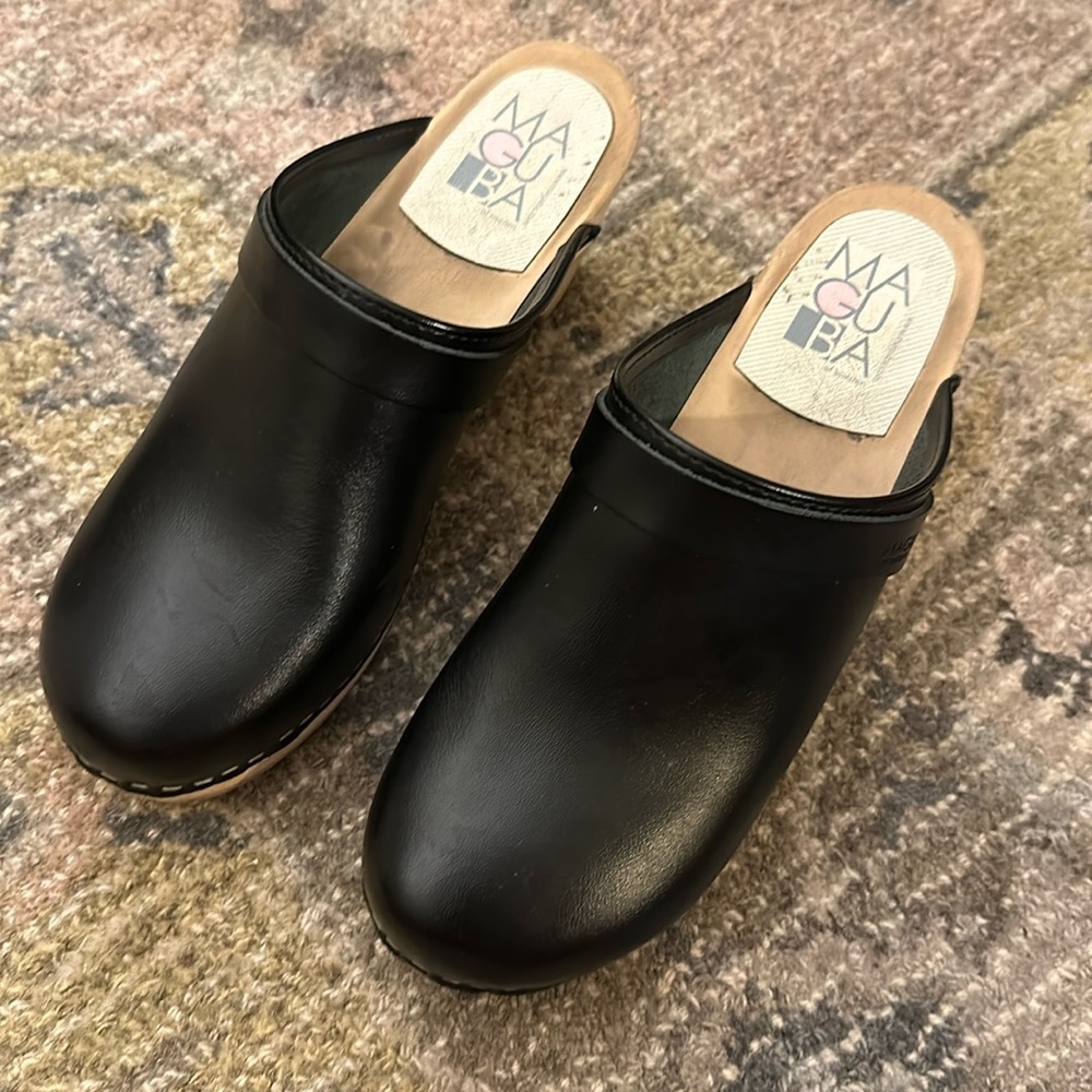 Maguba of Sweden Berkeley clog black 39